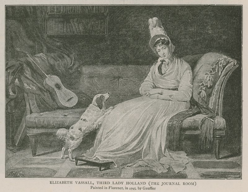 Elizabeth Vassall, troisième Lady Holland - Louis Gauffier