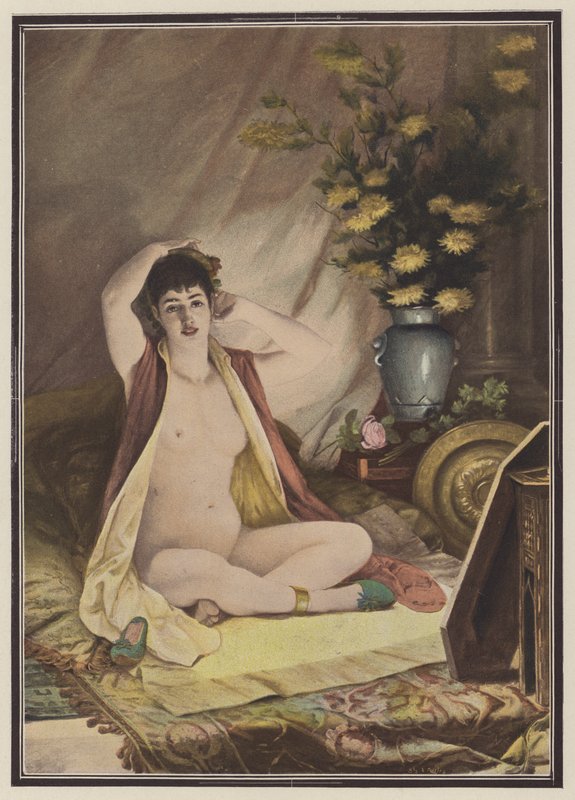 Devant le miroir - Louis Jacquesson de La Chevreuse