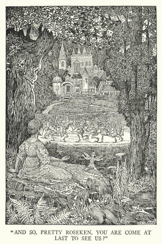 "Et donc, jolie Roseken, tu es enfin venue nous voir?" - Louis John Rhead