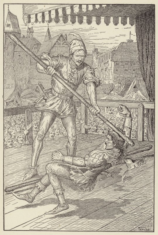 Il frappa Eric en plein sur le crâne - Louis John Rhead