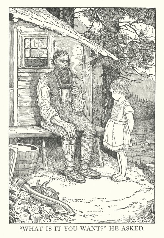 Illustration pour Heidi de Johanna Spyri - Louis John Rhead