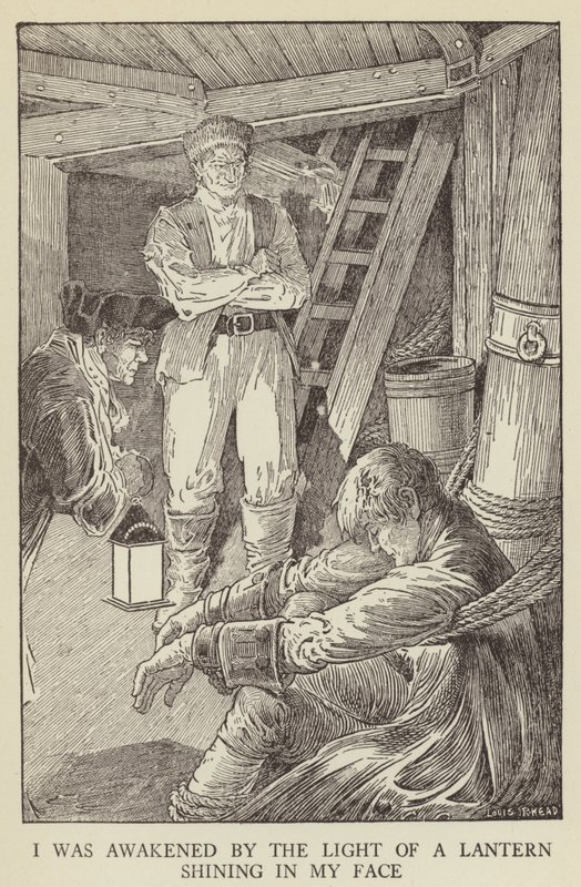 Illustration pour Kidnapped de Robert Louis Stevenson - Louis John Rhead