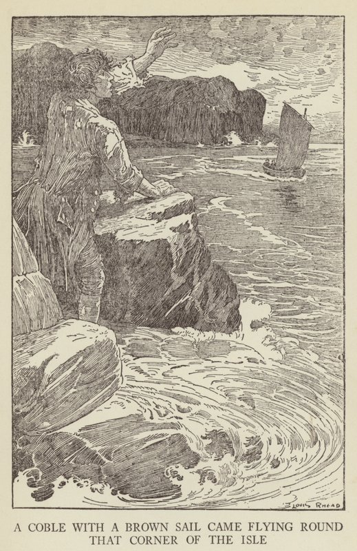 Illustration pour Kidnapped de Robert Louis Stevenson - Louis John Rhead