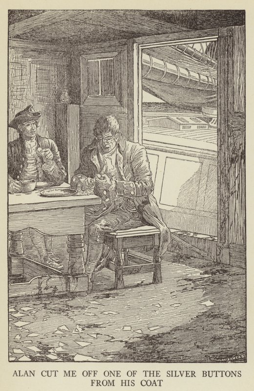 Illustration pour Kidnapped de Robert Louis Stevenson - Louis John Rhead