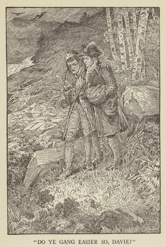 Illustration pour Kidnapped de Robert Louis Stevenson - Louis John Rhead