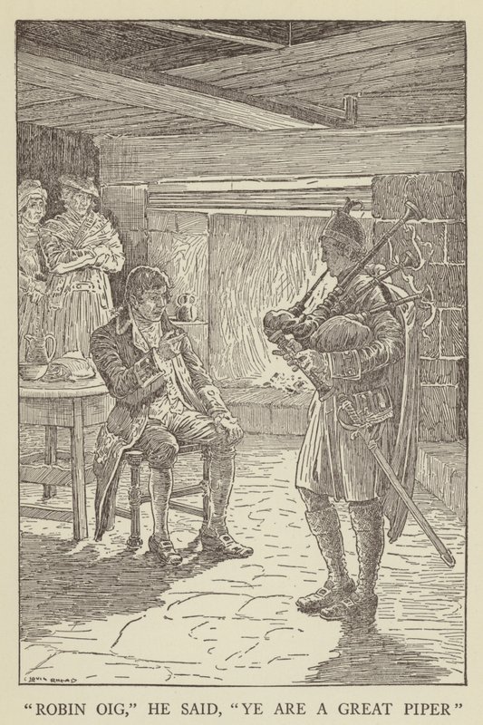 Illustration pour Kidnapped de Robert Louis Stevenson - Louis John Rhead