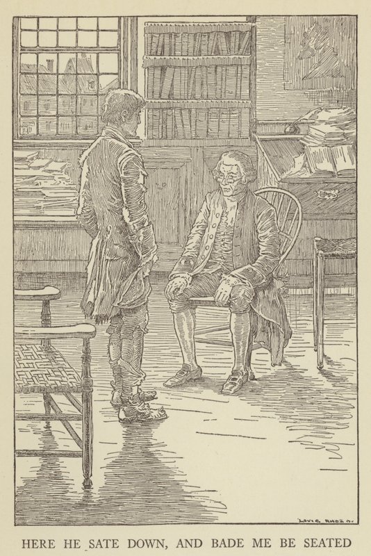 Illustration pour Kidnapped de Robert Louis Stevenson - Louis John Rhead