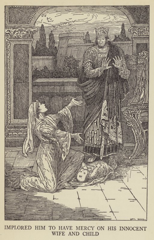 Il le supplia d