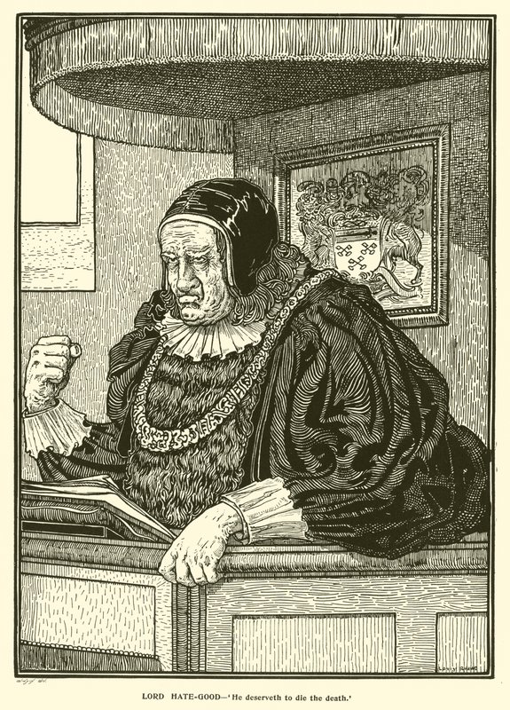 Lord Hate-Good (gravure) - Louis John Rhead