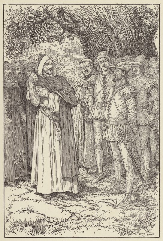 Le roi commença à retrousser sa manche - Louis John Rhead