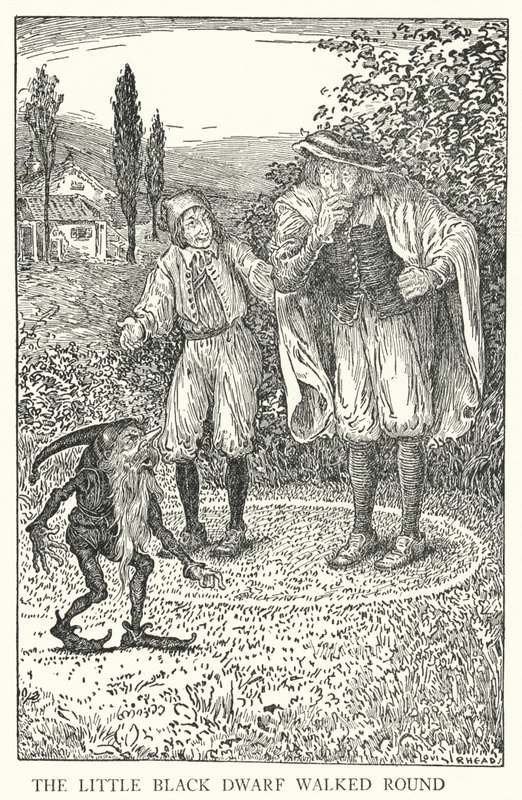 Le petit nain noir marchait autour - Louis John Rhead