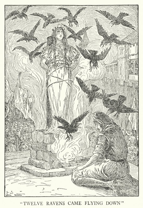 "Douze corbeaux sont descendus en volant" - Louis John Rhead
