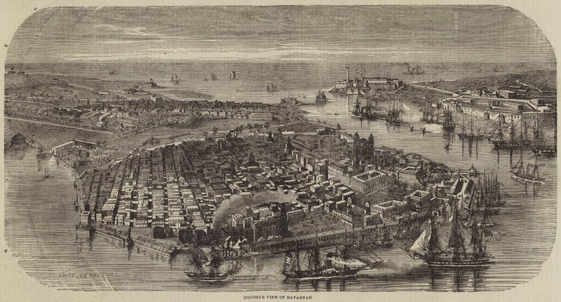 Vue aérienne de La Havane - Louis Le Breton