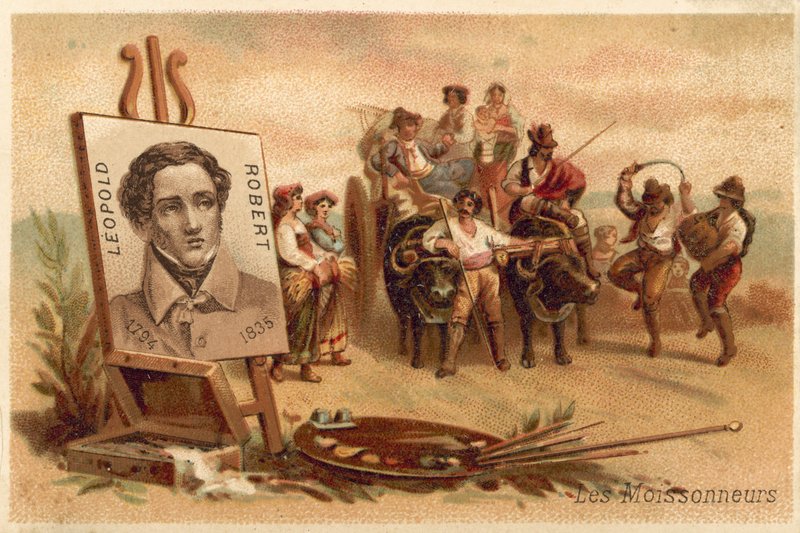 Les Moissonneurs par Louis Léopold Robert - Louis Leopold Robert