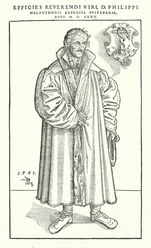 Philipp Melanchthon, réformateur protestant allemand - Lucas The Younger (after) Cranach