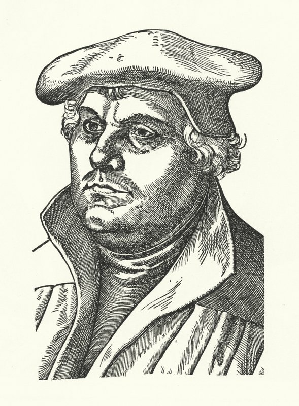 Martin Luther, réformateur protestant allemand - Lucas the Elder (after) Cranach