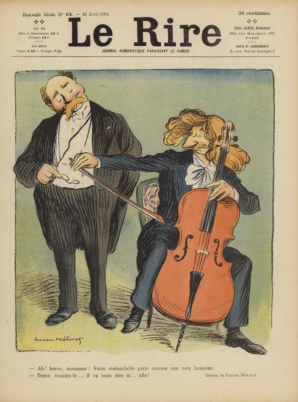 Illustration pour Le Rire - Lucien Metivet
