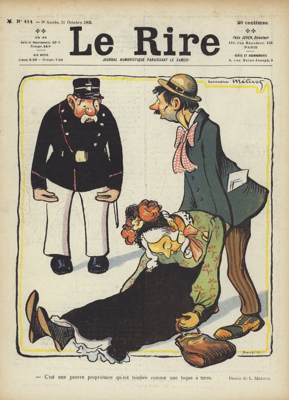 Illustration pour Le Rire - Lucien Metivet