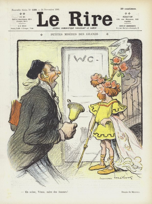 Illustration pour Le Rire - Lucien Metivet