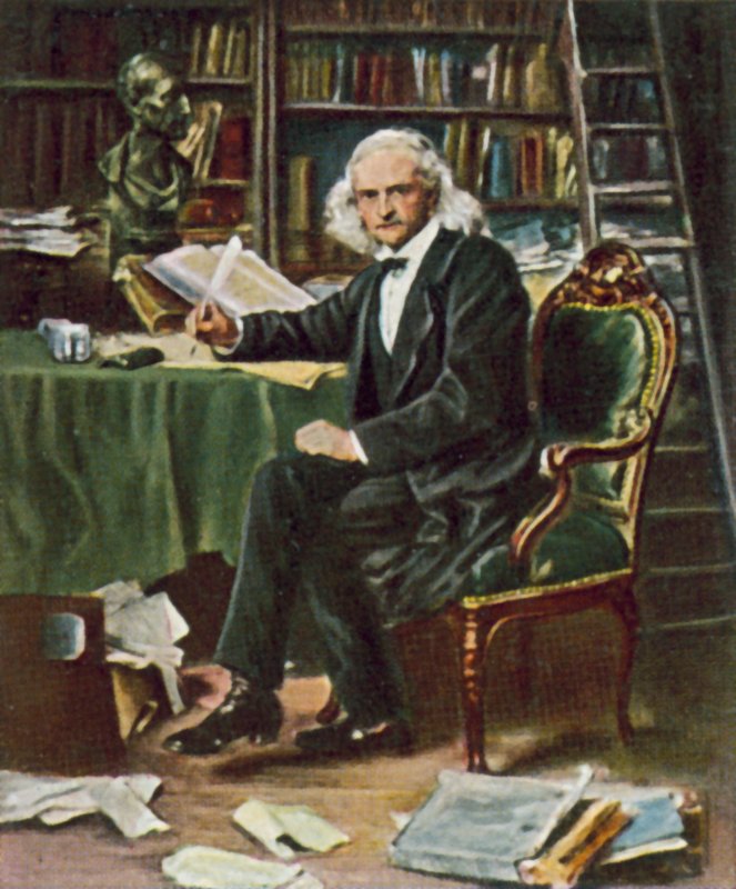 Theodor Mommsen, érudit classique allemand, historien et écrivain - Ludwig Knaus