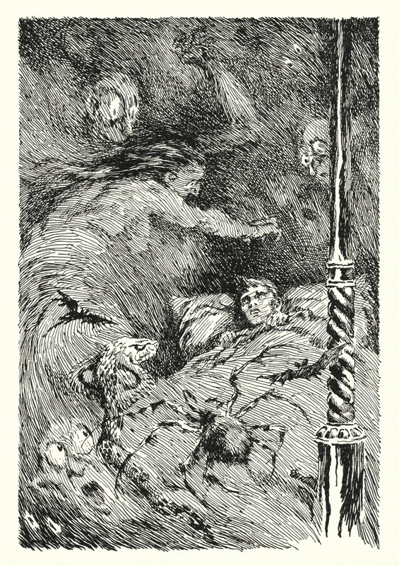 Illustration pour Le Portrait de Dorian Gray par Oscar Wilde - Lui Trugo