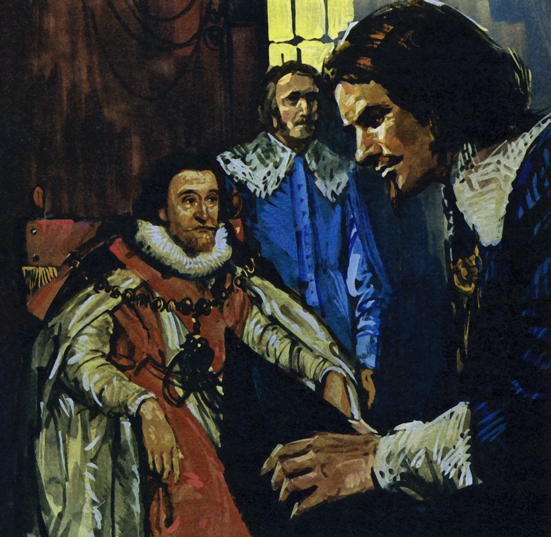 Van Dyck est remarqué par le comte d