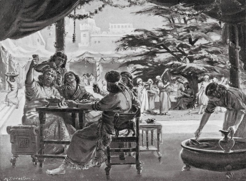 Réjouissances à Babylone à l
