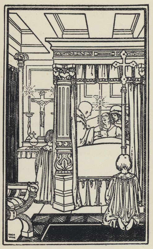 Illustration pour Le Songe de Gérontius par le Cardinal Newman - Marie Preaud Webb