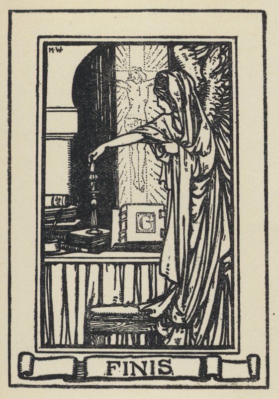 Illustration pour Le Rêve de Gerontius du Cardinal Newman - Marie Preaud Webb