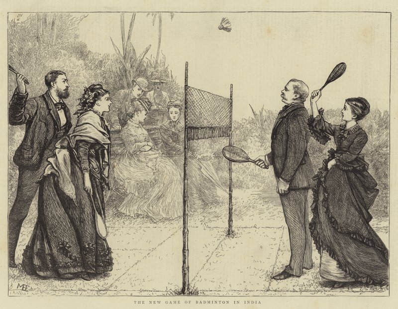 Le Nouveau Jeu de Badminton en Inde - Mary Ellen Edwards