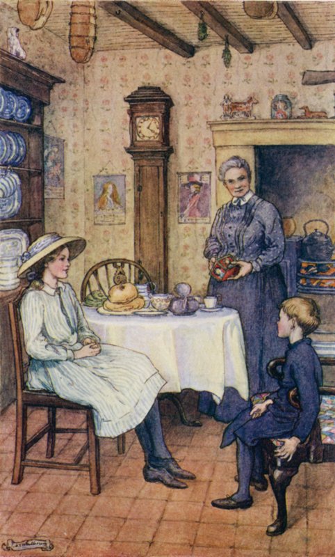 Scène de The Slowcoach, par Edward Verrall Lucas - Mary V. Wheelhouse
