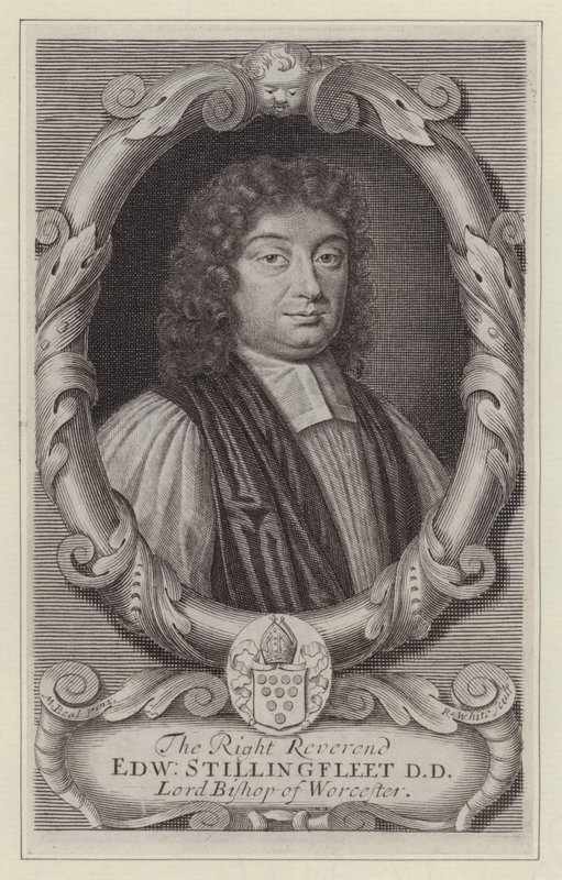 Edward Stillingfleet, évêque de Worcester (gravure) - Mary (after) Beale