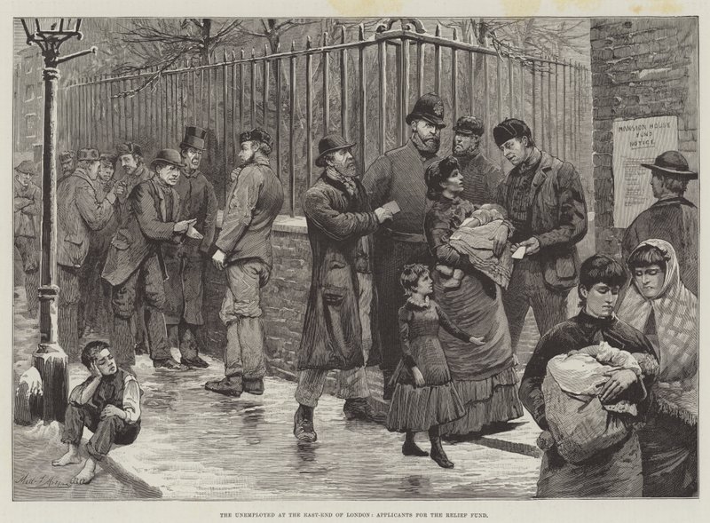 Les chômeurs à l