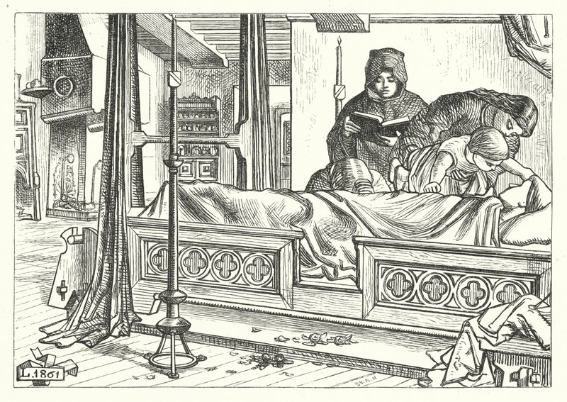 La Mort de Rufus - Matthew James (attr. to) Lawless