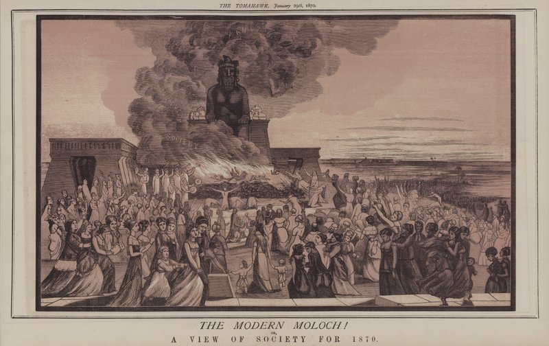 Le Moloch moderne ! ou, Une vue de la société pour 1870 - Matthew