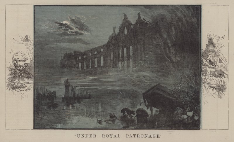 Sous patronage royal (lithographie en couleur) - Matthew