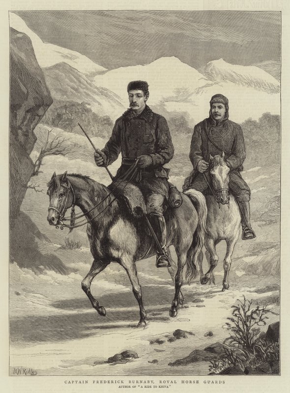 Capitaine Frederick Burnaby, Royal Horse Guards - Matthew White Ridley