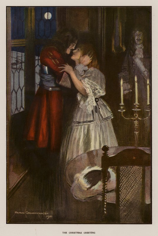 Le salut de Noël - Maurice (after) Greiffenhagen