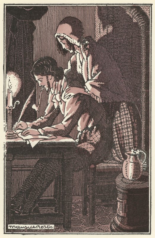 Illustration pour Scènes de la vie de bohème par Henri Murger - Maurice Berty