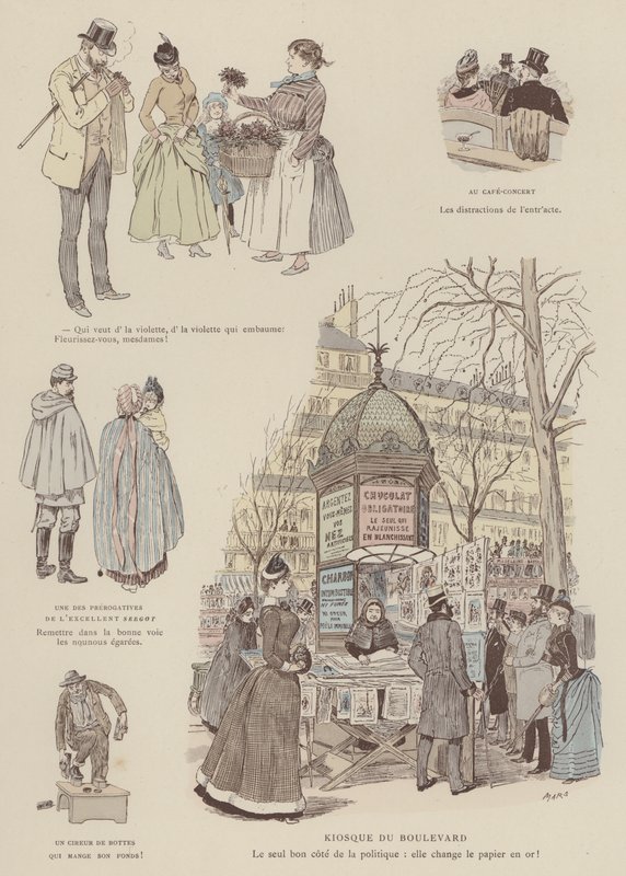 Illustration pour Paris Brillant - Maurice Charles Mathieu Bonvoisin