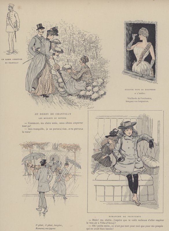 Illustration pour Paris Brillant (litho en couleur) - Maurice Charles Mathieu Bonvoisin