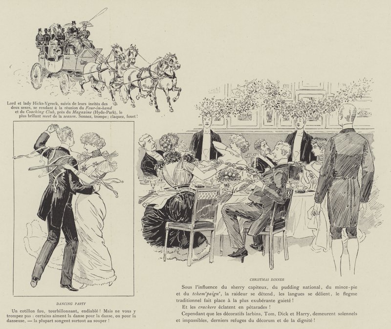 Illustration pour La Vie De Londres par Mars - Maurice Charles Mathieu Bonvoisin