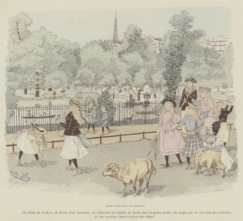 Illustration pour La Vie De Londres par Mars - Maurice Charles Mathieu Bonvoisin
