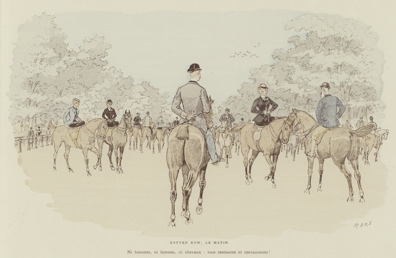 Illustration pour La Vie De Londres par Mars - Maurice Charles Mathieu Bonvoisin