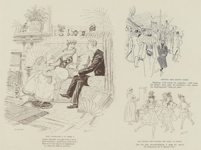 Illustration pour La Vie De Londres - Maurice Charles Mathieu Bonvoisin