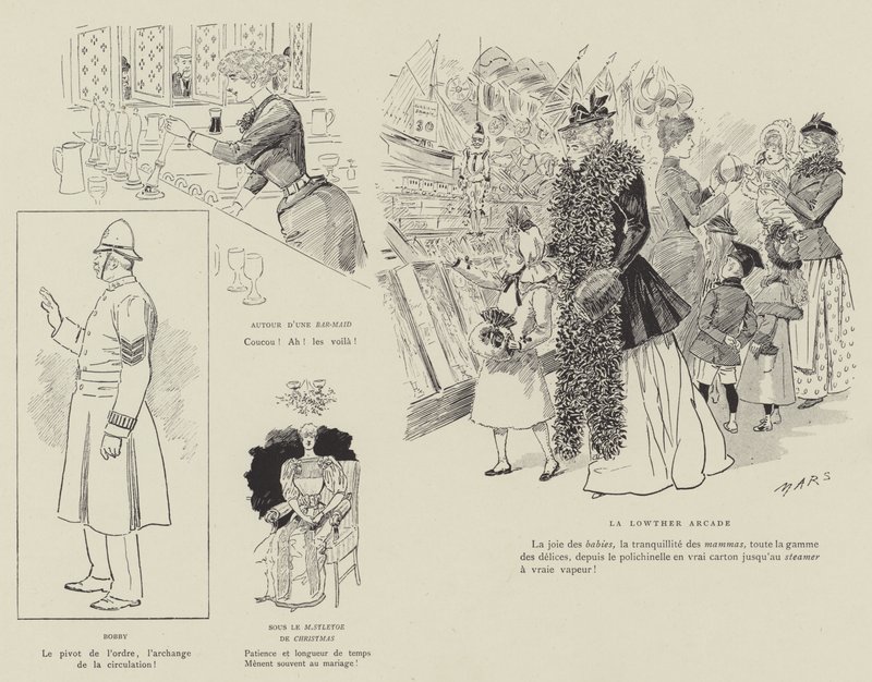 Illustration pour La Vie De Londres - Maurice Charles Mathieu Bonvoisin