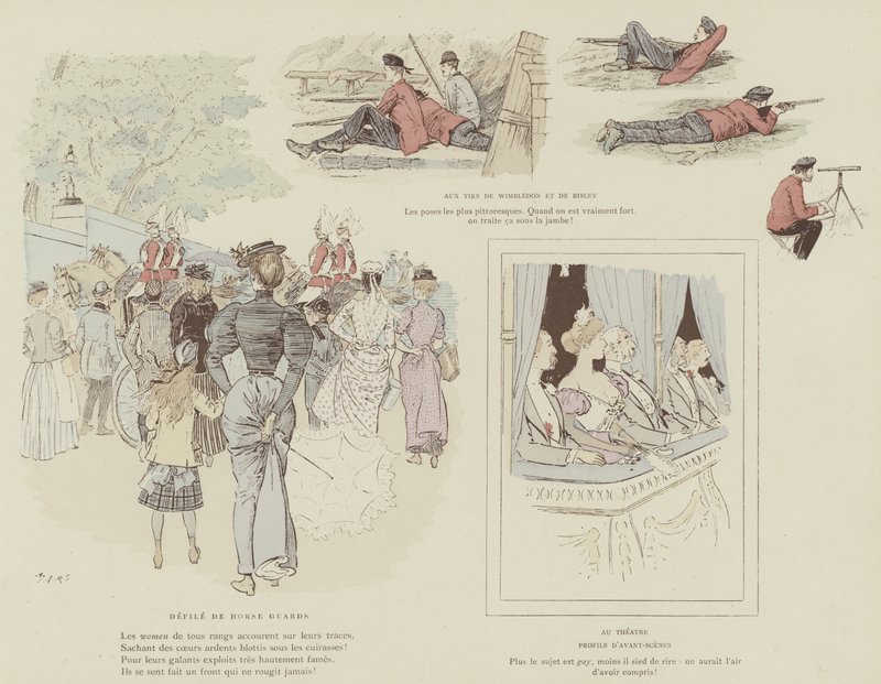 Illustration pour La Vie De Londres - Maurice Charles Mathieu Bonvoisin