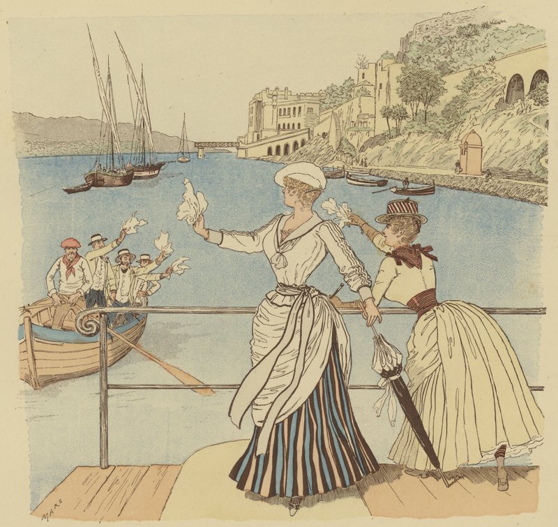 Monte Carlo, adieu aux pêcheurs - Maurice Charles Mathieu Bonvoisin