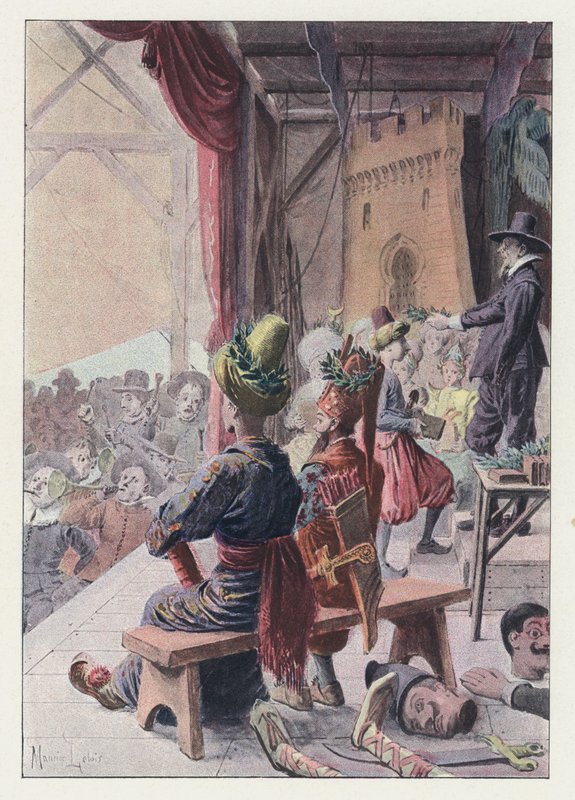 Illustration pour Gil Blas - Maurice Leloir
