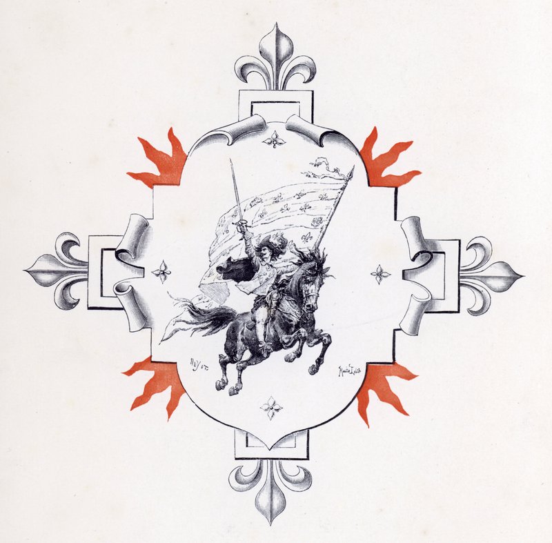 Illustration pour Les Trois Mousquetaires - Maurice Leloir